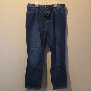 Classic Blue Straight Leg Jeans